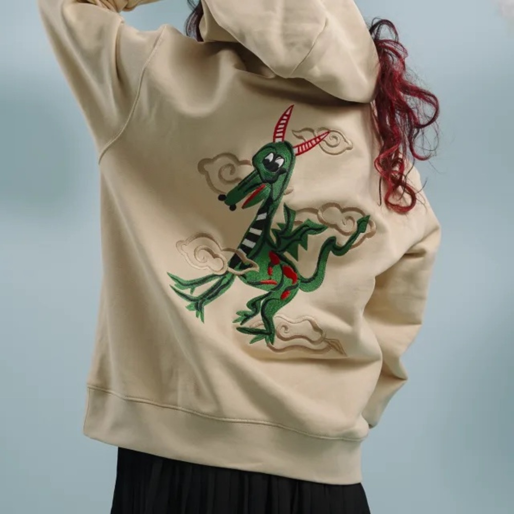Kim Shui Beige hoodie